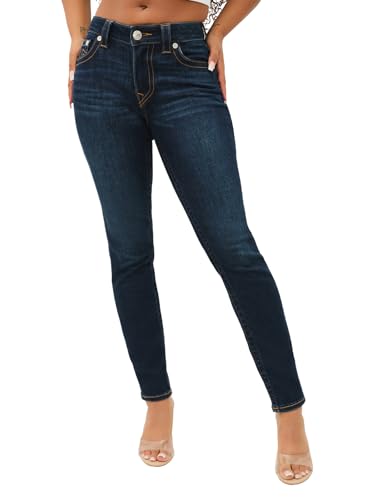 True Religion Mujer Jennie Mid Rise Curvy Skinny, Indigo... - Sports & Fitness en promo à 51.90€