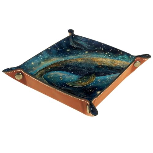 Blue Galaxy Whale Starry Fairytale - Organizador plegable... - Bijoux & Montres en promo à 15.94€