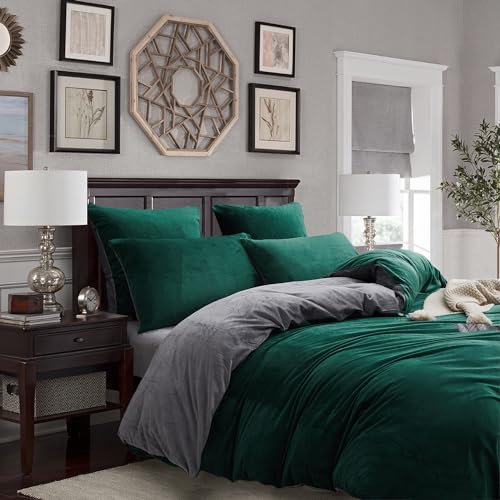 Parure de lit d'hiver en peluche chaude 220x240cm 3 pièces... - Amazon France à 26.26€