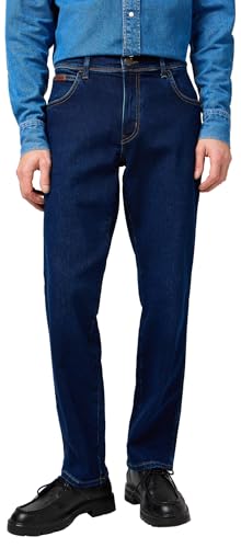 Wrangler Texas Pantalones para Hombre, Cosmic Blue, 32W... - Maison & Cuisine en promo à 56.12€