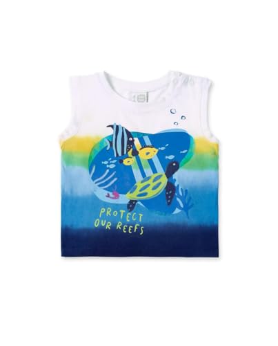 Tuc Tuc Camiseta sin Mangas de bebé niño en Azul con... - Bon plan à 5.89€