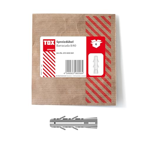 TOX Barrena de Expansión Barracuda 8x40 mm, Barrena para... - Maison & Cuisine Amazon Espagne à 1.99€