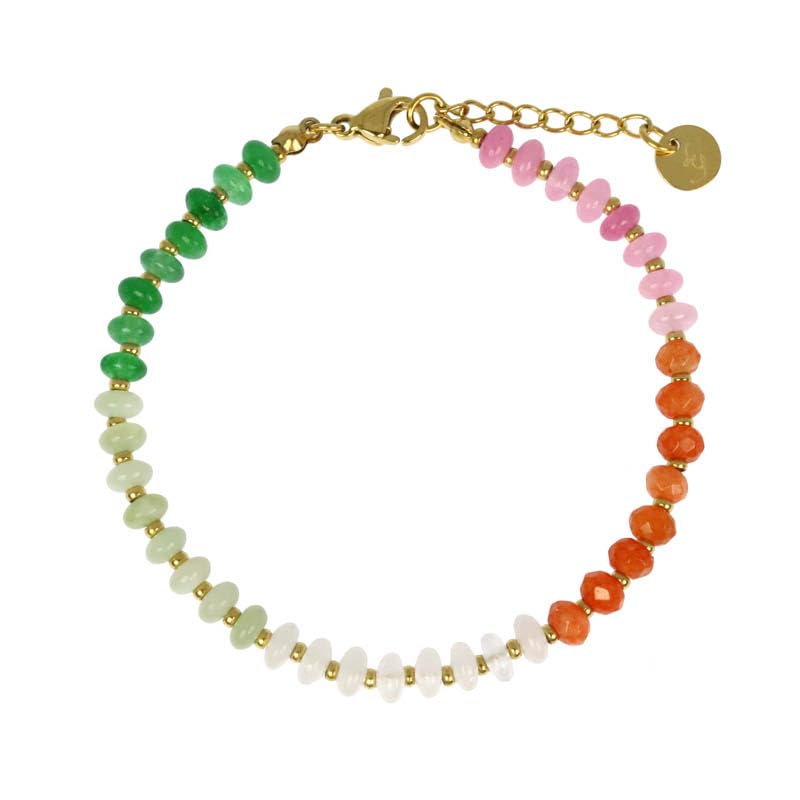 Les Cléias Pulsera Ida de acero inoxidable, piedras finas... - Bricolage & Outils en promo à 8.69€