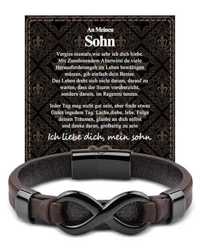 VGWON Armband für Meinen Sohn, Geschenk Von Mama, Mann... - Bijoux & Montres en promo à 4.99€