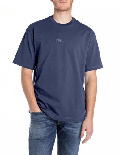 Replay M3017 Camiseta, 282 Medium Blue, XXXL Hombres - Jouets & Jeux en promo à 16.89€