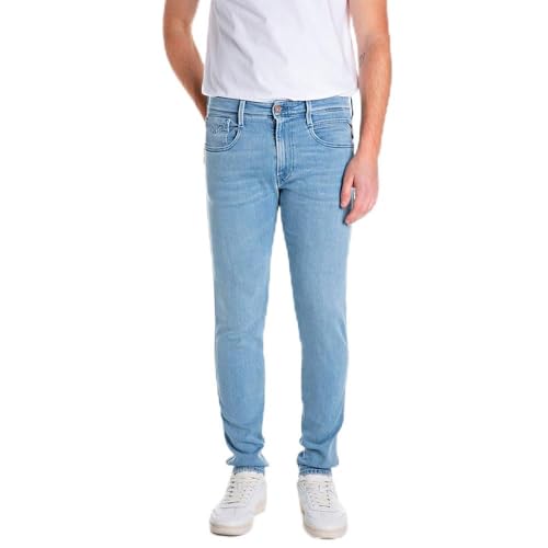 Replay Pantalones Vaqueros Ajustados para Hombre, colección... - Vente Flash Amazon -62%