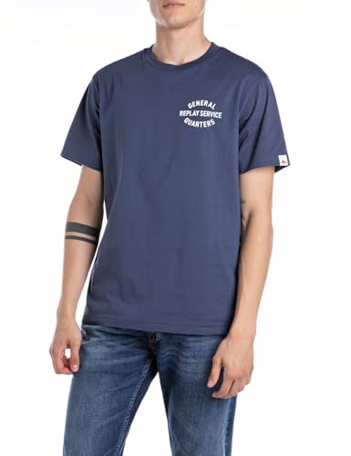 Replay Camiseta de algodón de Corte Regular para Hombre... - Jouets & Jeux Amazon Espagne à 19.46€