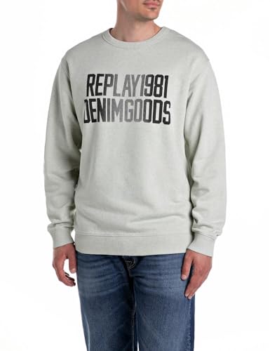 Replay M3089 Maglia di Tuta, M64 Light Mint Melange, M Uomo - Maison & Cuisine Amazon Italie à 39.92€