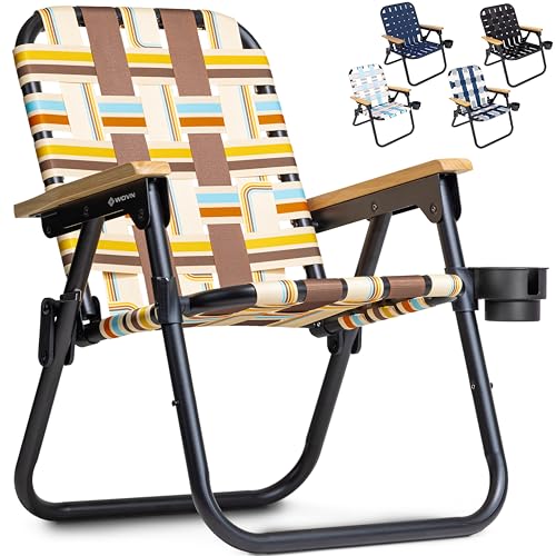 GoSports Outdoors WOVN Chaise de Plage Pliable de Camping –... - Sports & Fitness Amazon France à 207.12€