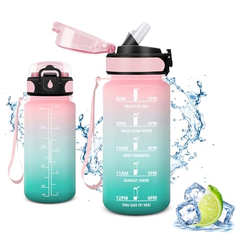 Vikaster Botella agua, Botellas Agua Niños sin BPA, 0.5l... - Sports & Fitness en promo à 9.89€