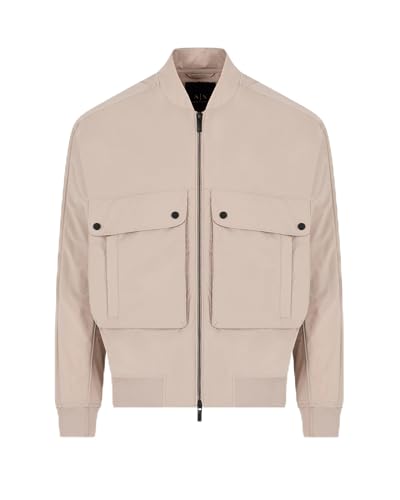 Armani Exchange Chaqueta para hombre Blue Edition Logo... - Amazon Espagne à 52.93€