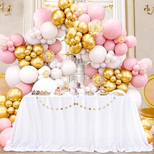 QueenDream Tovaglia bianca da matrimonio, 228 x 228 cm, in... - Maison & Cuisine Amazon Italie à 29.43€