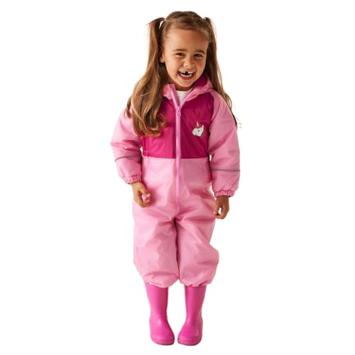 Regatta Kids Mudplay III Waterproof Puddle Suit Hooded... - Jouets & Jeux Amazon Royaume-Uni à 9.32€