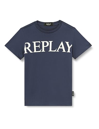 Replay Camiseta de niño, 088 Deep Blue, 4 años - Toys & Games Amazon Spain à 7.80€