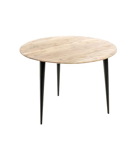 HAKU Möbel Table d'appoint Acacia, Noir, Bois Massif, métal... en promo à 56,25€ (-40%) sur Amazon FR