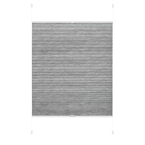 Cortina Plisada Concepto de Pinza Lilly Green Gris 100 x 130 - Vente Flash Amazon -74%