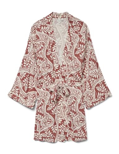 VERO MODA Kimono da Donna Vmbali 3/4 Wvn Btq Ga, Marsala, XL - Mode & Vêtements Amazon Italie à 15.82€