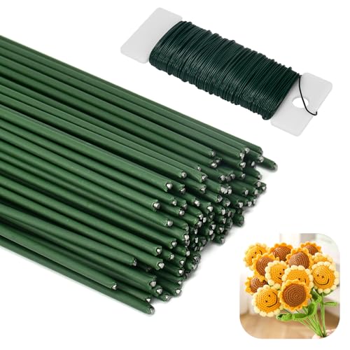 LPAMABA 100pcs 30cm de largo φ2 mm Verde Flores Floristas... - Loisirs Créatifs Amazon Espagne à 2.89€
