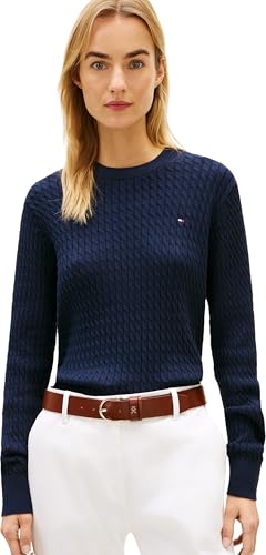 Tommy Hilfiger Jersey Mujer Cable Fine con Punto Trenzado... - Tech & Electronics Amazon Spain à 64.95€