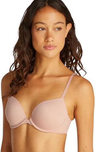 Calvin Klein Sujetador plunge Mujer Push-Up, Beige (Cedar)... - Amazon Espagne à 22.42€