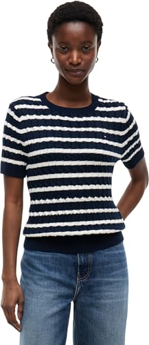 Tommy Hilfiger Jersey de Punto para Mujer, Multicolor (Dark... - Nouvelle promo Amazon à 29.54€