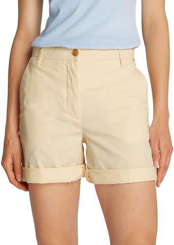 Tommy Hilfiger Pantaloncini Chino Donna Mom Fit, Avorio... - Maison & Cuisine Amazon Italie à 23.28€