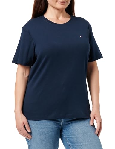 Tommy Hilfiger Camiseta de Manga Corta Mujer Slim Cody con... - Amazon Espagne à 19.96€