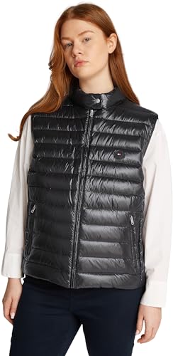 Tommy Hilfiger Chaleco Mujer Mock Neck con cremallera... - Amazon Espagne à 22.20€