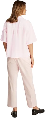 Tommy Hilfiger Camisa Mujer Linen Relaxed de Manga Corta... - Maison & Cuisine en promo à 52.57€