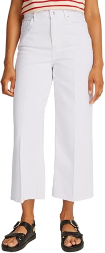 Tommy Hilfiger Vaqueros Mujer Wide Leg Cintura Alta, Blanco... - Amazon Espagne à 26.34€