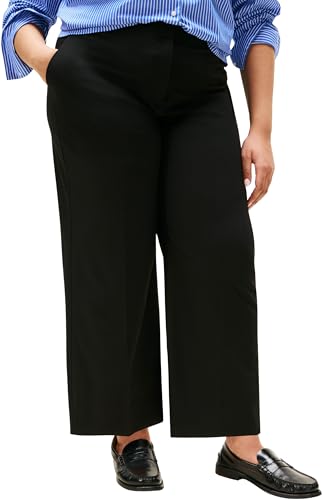 Tommy Hilfiger Pantalón de Tela Mujer Stretch Crop con... - Home & Kitchen Amazon Spain à 28.86€