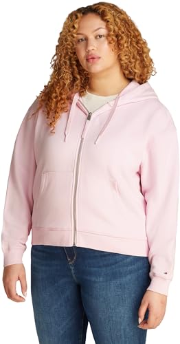 Tommy Hilfiger Sudadera con Cremallera Mujer Script Zip de... - Maison & Cuisine en promo à 30.92€
