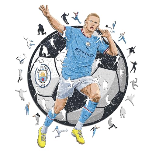 Iconic Puzzles - Manchester City, Erling Haaland, 100%... - Amazon Royaume-Uni à 17.54€