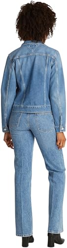 Tommy Hilfiger Cazadora vaquera Mujer Uma Slim Fit, Azul... - Amazon Spain à 32.60€