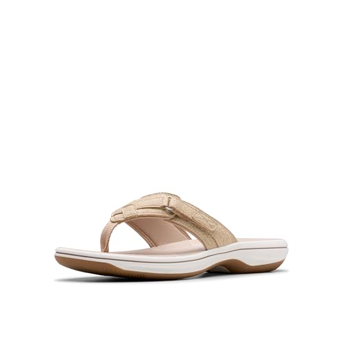 Clarks Breeze Sea, Chanclas Mujer, Sand Interest, 42 EU - Amazon Espagne à 41.45€