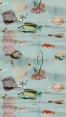 Livingwalls Photo Wallpaper Animal in Blue, Colourful... - Maison & Cuisine Amazon Royaume-Uni à 15.35€