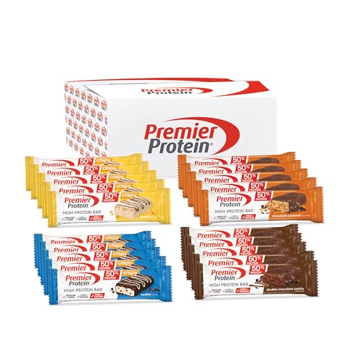 Premier Protein - High Protein Bar 50 percent... - Auto & Moto Amazon Royaume-Uni à 23.88€