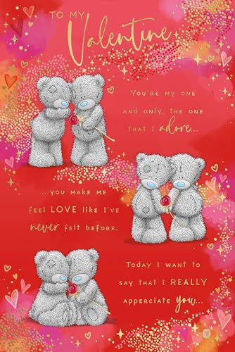 Me To You Bear Carte de Saint-Valentin To My Valentine Verse - Livres & eBooks Amazon France à 6.59€