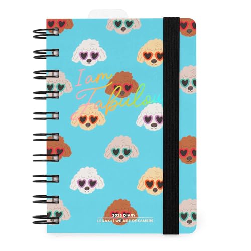 Legami - Agenda diaria en espiral pequeña, 12 meses, diario... - Amazon Espagne à 5.56€