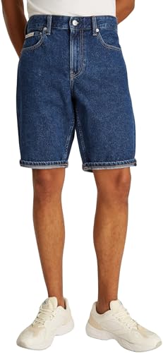 Calvin Klein Vaqueros Cortos Hombre Regular de algodón... - Bon plan à 26.69€