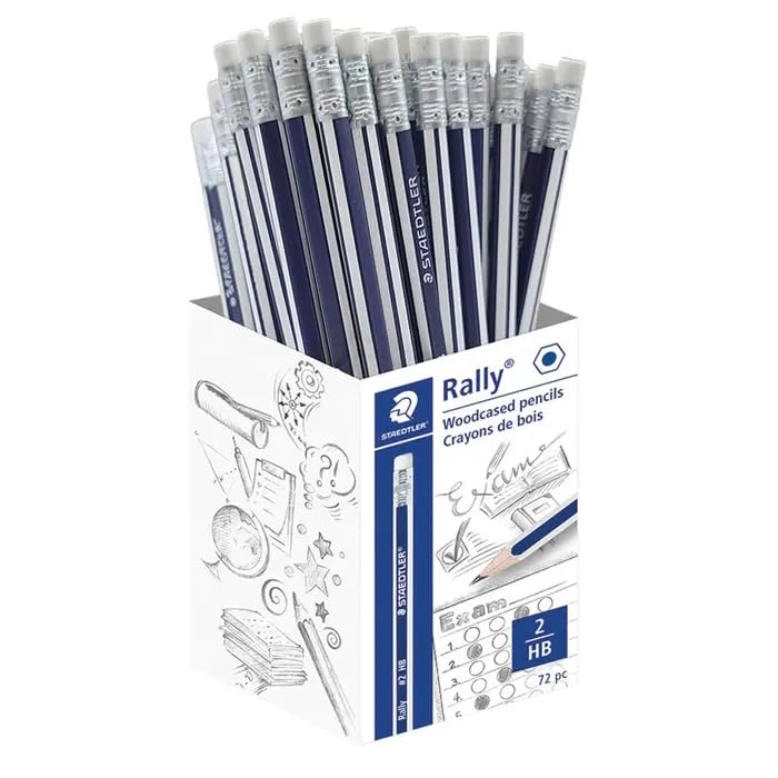 STAEDTLER Lápiz Rally, 72 unidades - Fournitures Bureau Amazon Espagne à 34.02€