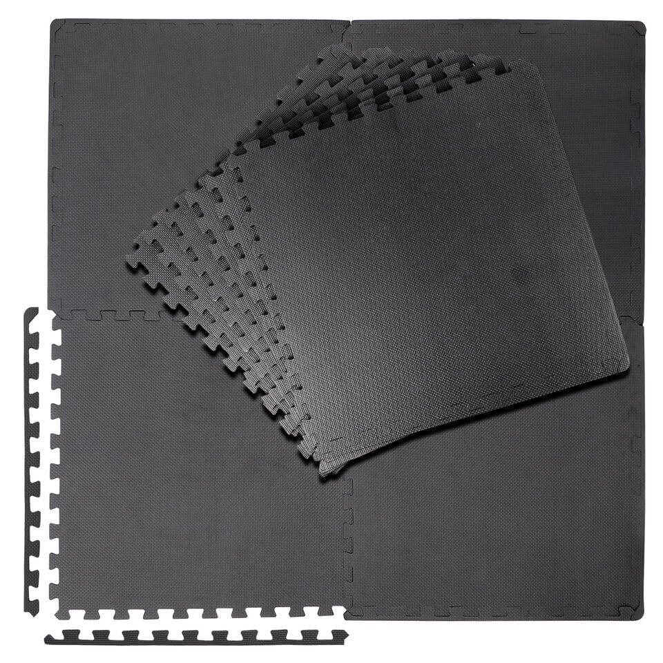Übungsmatte x12 Puzzle 60 x 60 cm extra dick 12 mm (1,2 cm)... - Sports & Fitness Amazon Allemagne à 49.99€