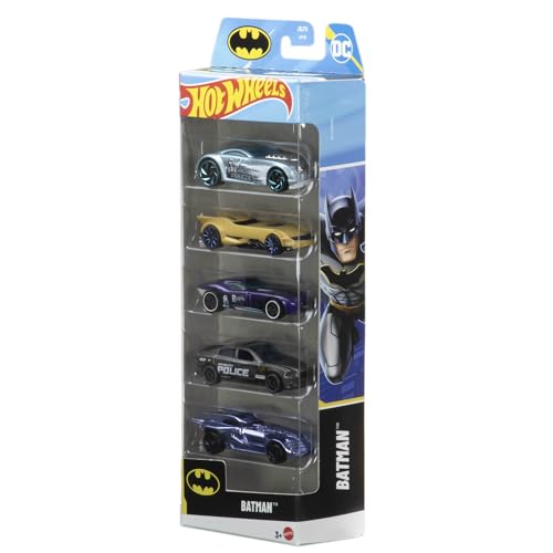Hot Wheels Coffret 5 Véhicules Batman, 5 véhicules... - Vente Flash Amazon -70%