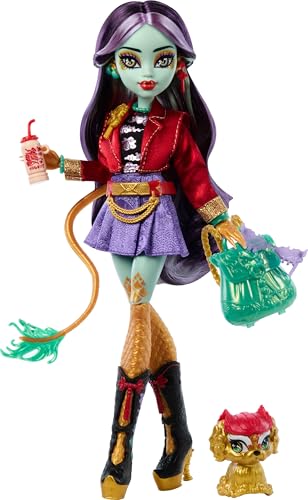 Monster High Jinafire Long Muñeca, chica dragón con perrito... - Toys & Games Amazon Spain à 19.99€