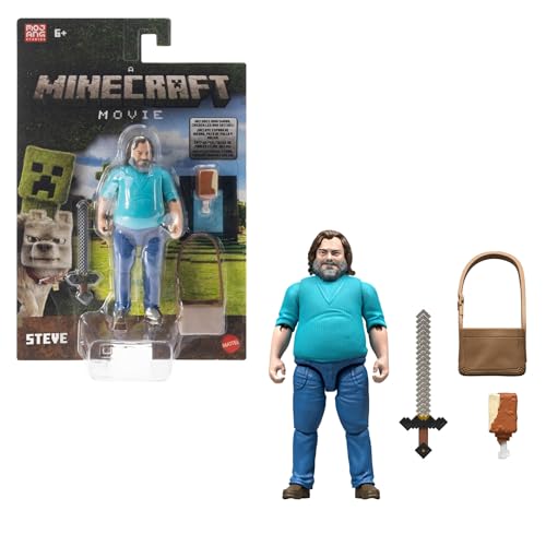 Mattel Minecraft Action Figure & Accessories Set, 4-inch... - Jouets & Jeux en promo à 4.00€