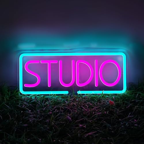 Enseigne néon de studio pour décoration murale, lumière... - Maison & Cuisine Amazon France à 18.36€