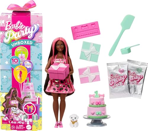 Barbie Cadeau Surprise Coffret poupée et Accessoires Cœurs... - Jouets & Jeux en promo à 11.99€
