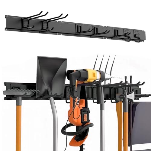 MAXTBEE Garage Tools Storage Organizer Wall Mount,48 Inches... - Maison & Cuisine Amazon Royaume-Uni à 8.27€