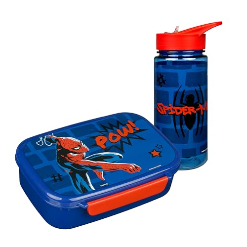 Scooli - Spider Man Kindergeschirr Geschenkset - Set... - Jouets & Jeux Amazon Allemagne à 9.99€