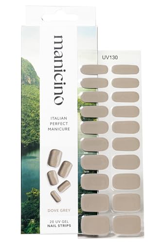 manicino Bandes à ongles UV (gris double-UV 130) - Beauté & Parfums Amazon France à 11.10€